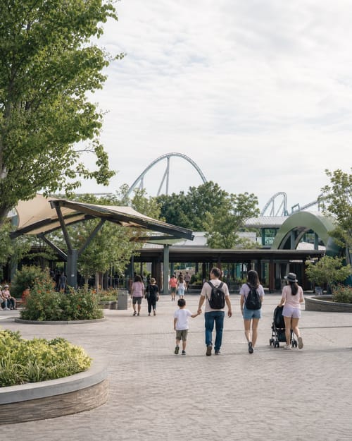 Attraction waste operations